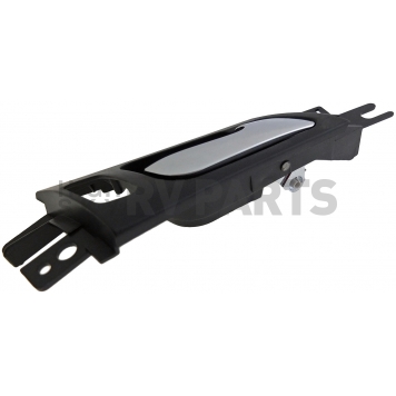 Help! By Dorman Interior Door Handle - Plastic Black Housing With Silver Lever Single - 81893-2