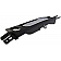 Help! By Dorman Interior Door Handle - Plastic Black Housing With Silver Lever Single - 81893