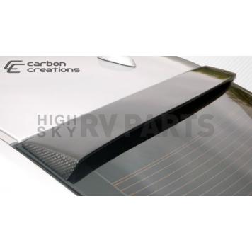 Extreme Dimensions Spoiler - Roof Mount Primered Fiberglass Black - 104294