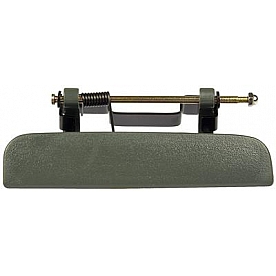 Help! By Dorman Exterior Door Handle - Plastic Gray Single - 77533
