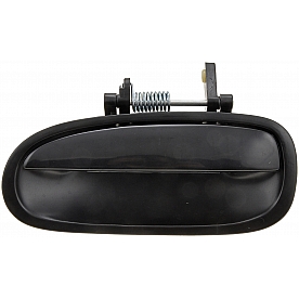 Help! By Dorman Exterior Door Handle - Plastic Black Single - 77648