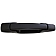 Help! By Dorman Exterior Door Handle - Plastic Black Single - 82704