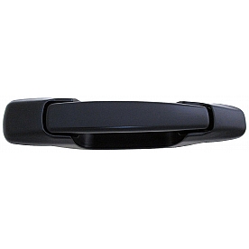 Help! By Dorman Exterior Door Handle - Plastic Black Single - 82706