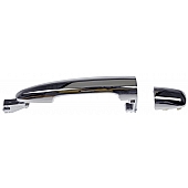 Help! By Dorman Exterior Door Handle - Plastic Silver Single - 82708