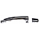 Help! By Dorman Exterior Door Handle - Plastic Silver Single - 82708