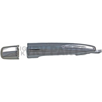 Help! By Dorman Exterior Door Handle - Plastic Silver Single - 82709