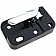 Help! By Dorman Interior Door Handle - Lever Plastic Silver Single - 82714