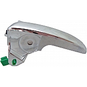 Help! By Dorman Interior Door Handle - Lever Plastic Silver Single - 82716