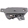 Help! By Dorman Interior Door Handle - Plastic Black Housing With Neutral Lever Single - 82721