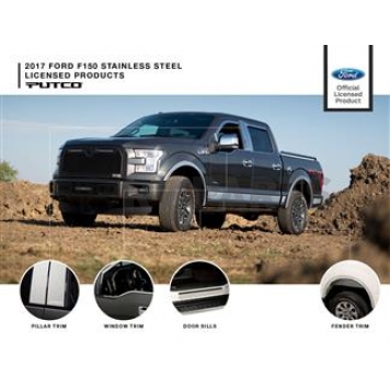 Putco Exterior Trim Kit - FORD3