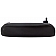 Help! By Dorman Exterior Door Handle - Plastic Black Single - 82731