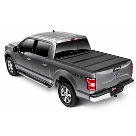 BAK Industries Tonneau Cover Hard Folding Black Matte Aluminum - 448337