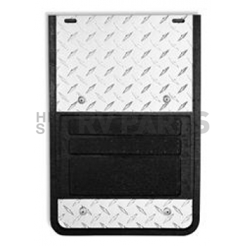 Lund International Mud Flap Black Rubber Set Of 2 - 930DG02