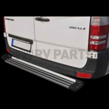 Romik USA Van Access Step Bare Silver Aluminum - 97000608-1
