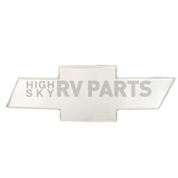 All Sales Emblem - Chevrolet Bow-Tie Silver Aluminum - 96127C