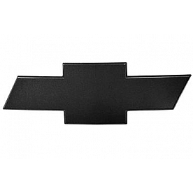 All Sales Emblem - Chevrolet Bow-Tie Black Aluminum - 96127K
