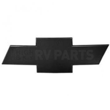 All Sales Emblem - Chevrolet Bow-Tie Black Aluminum - 96295K