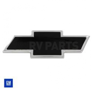 All Sales Emblem - Chevrolet Bow-Tie Black Aluminum - 96295KP