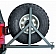 Warn Industries Spare Tire Carrier Steel Bumper Mount Silver - 63253