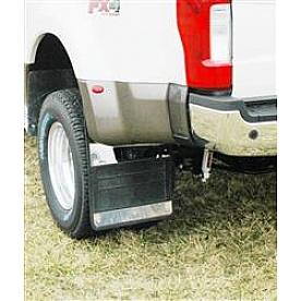 Owens Products Mud Flap Black Rubber Set Of 2 - 86002