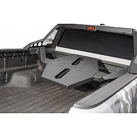 Addictive Desert Designs Spare Tire Carrier Hummer Black Truck Bed Mount - C99558NA0