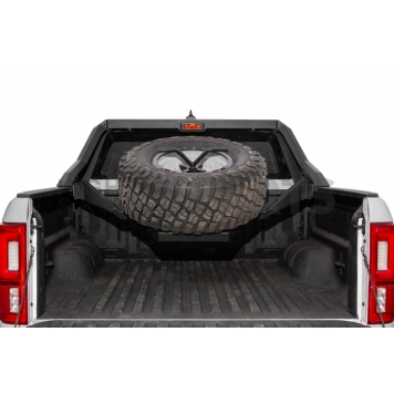 Addictive Desert Designs Spare Tire Carrier Hummer Black Truck Bed Mount - C99558NA0-1