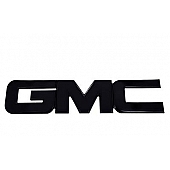 All Sales Emblem - GMC Black Aluminum - 96514K