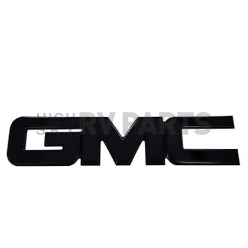 All Sales Emblem - GMC Black Aluminum - 96514K