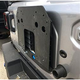 Iron Cross Spare Tire Carrier - Tailgate Mount - GP0300