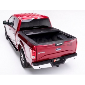 BAK Industries Tonneau Cover Hard Folding Black Fiberglass - 772337-2
