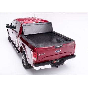 BAK Industries Tonneau Cover Hard Folding Black Fiberglass - 772337-3