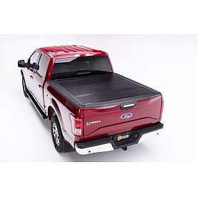 BAK Industries Tonneau Cover Hard Folding Black Fiberglass - 772338
