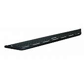 Go Rhino Running Board Black Textured Powder Coated Steel Stationary - D64234T