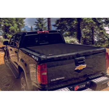 BAK Industries Tonneau Cover Hard Roll-Up Black Matte Aluminum/ Vinyl - 79100-2
