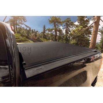 BAK Industries Tonneau Cover Hard Roll-Up Black Matte Aluminum/ Vinyl - 79100-3