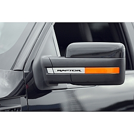 American Car Craft Emblem - Ford Raptor Silver Stainless Steel - 772013