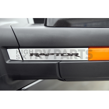 American Car Craft Emblem - Ford Raptor Silver Stainless Steel - 772013-1