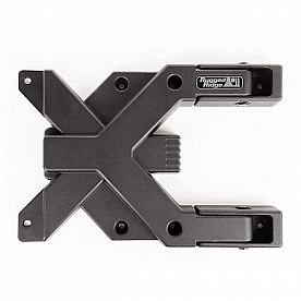 Rugged Ridge Spare Tire Carrier Reinforcement Bracket Aluminum Black - 1154661