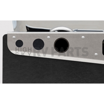 ACCESS Covers Mud Flap -  Black Diamond Plated Set Of 2 - A10400723-3