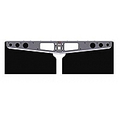 ACCESS Covers Mud Flap - Flat Black Smooth Milled Set Of 2 - A10200311