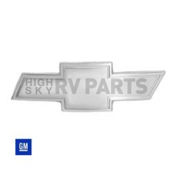 All Sales Emblem - Chevrolet Bow-Tie Silver Aluminum - 96090P