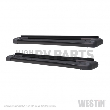 Westin Automotive Running Board Black Aluminum Stationary - 2765725-1