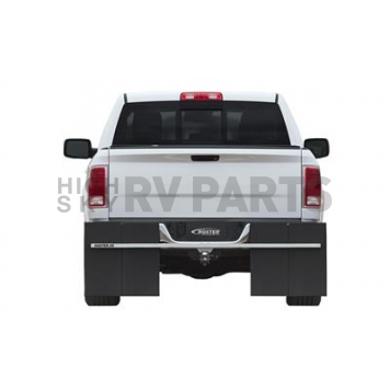 ACCESS Covers Mud Flap -  Black Smooth Milled Set Of 4 - D100001