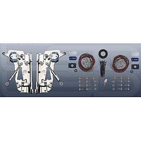 LSD Doors Door Hinge Conversion Kit - Manual Steel - 50056003