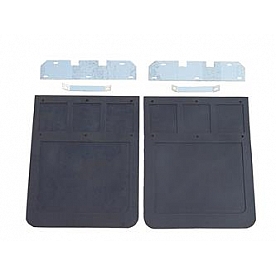 Go Industries Mud Flap - Black Set Of 2 - 725
