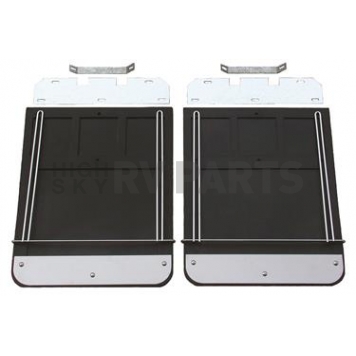 Go Industries Mud Flap - Black Set Of 2 - 727SET