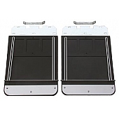 Go Industries Mud Flap - Black Set Of 2 - 728SET