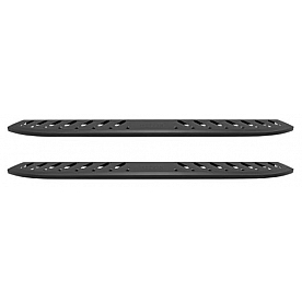 Westin Automotive Running Board Black Textured Powder Coated Steel Stationary - 2881135