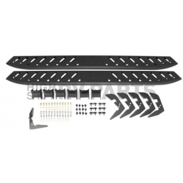 Westin Automotive Running Board Black Textured Powder Coated Steel Stationary - 2881135-2