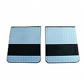 Go Industries Mud Flap - Black Set Of 2 - D70733SET